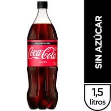Gaseosa Coca Cola Sin Azúcares 1.5 L